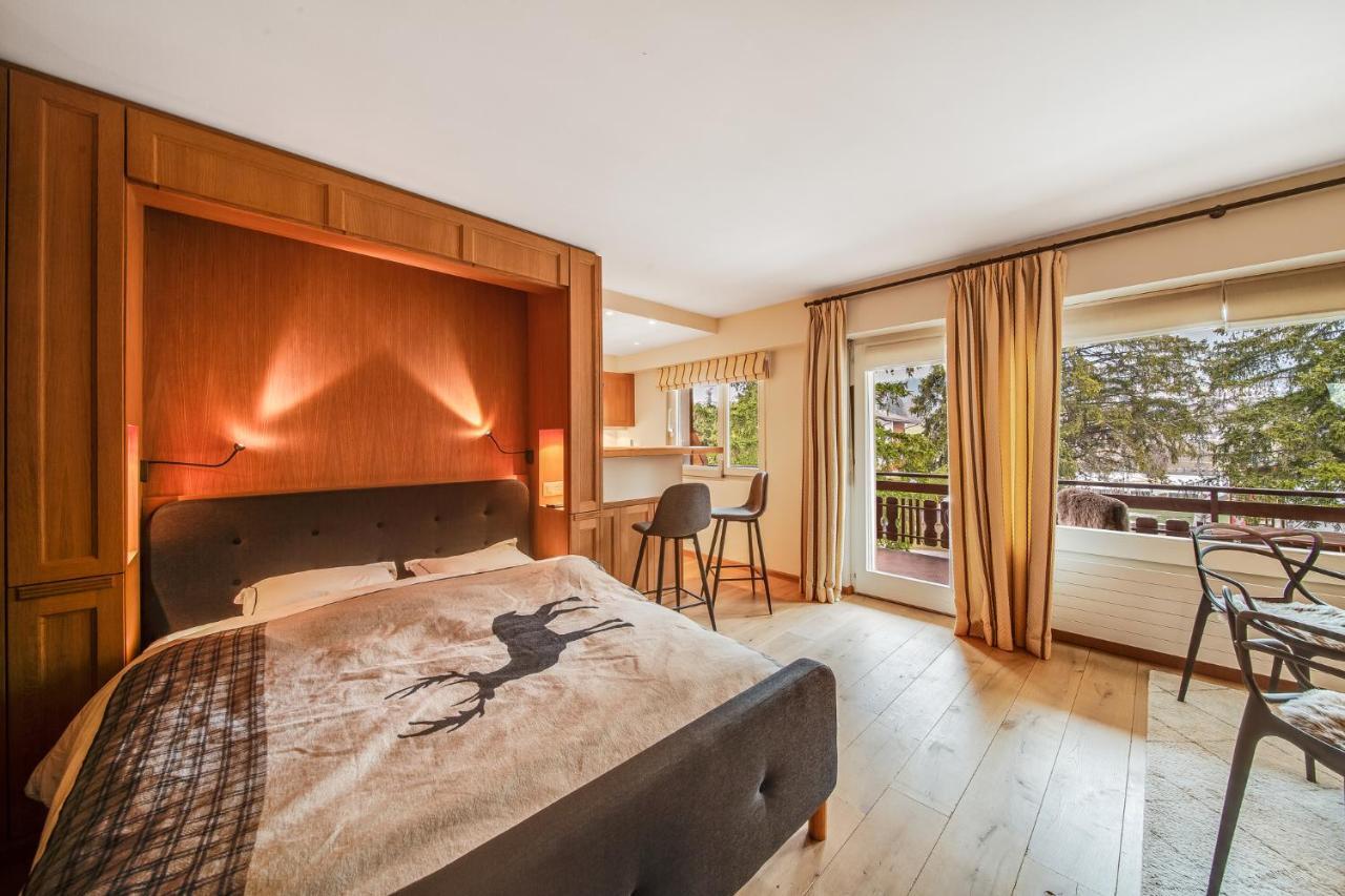 Lovely Studio In Crans' Center Bagian luar foto